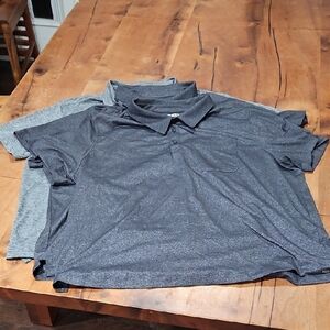 Duluth Trading Co.Gray Polo Shirts Set Of 3   Sz 2xl